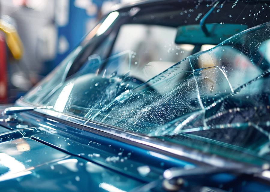 Auto glass work in Leland