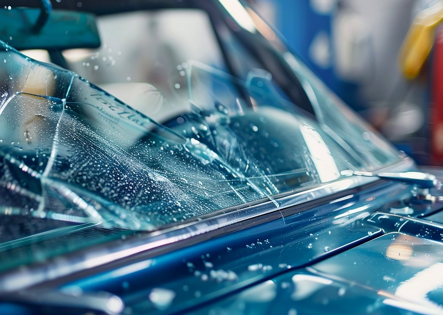 Auto glass work in Paramount